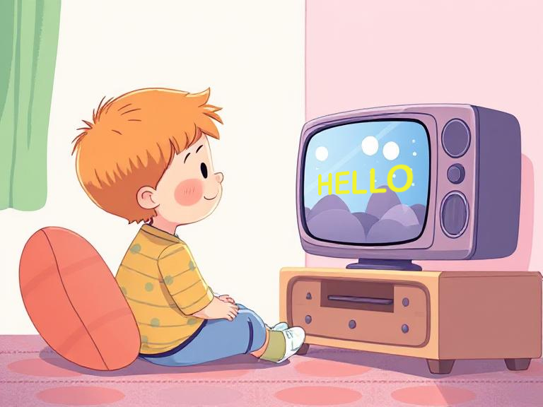 Học tiếng Anh qua tivi