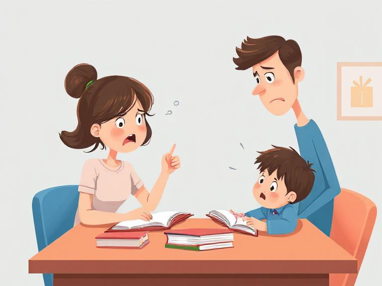 Tạo áp lực cho trẻ khi học