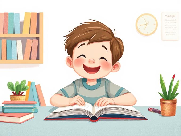 Trẻ hứng thú học tập